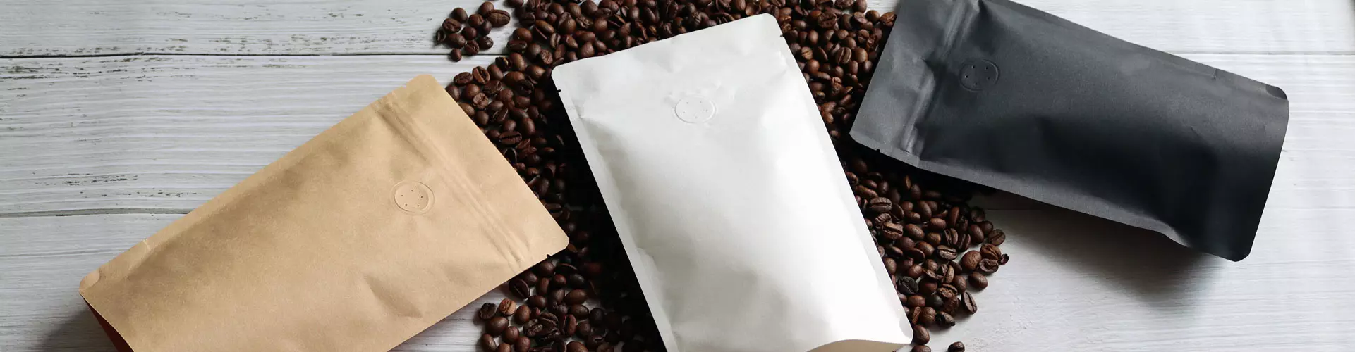 Standbodenbeutel mit Aromaventil_Kaffeeverpackungen